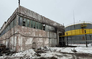 В Осиповичах при демонтаже кровли обрушилась плита