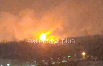 Зарево было видно издалека: в Смоленской области атакован химзавод