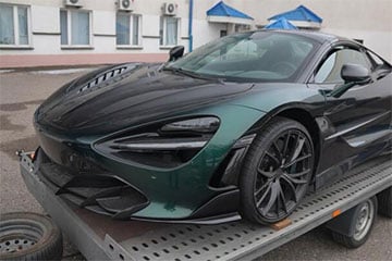 Суд у Гродне канфіскаваў у даход дзяржавы суперкар McLaren за 260 тысяч еўра