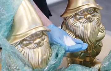 Таможня Германии нашла наркотики на 1 млн евро в садовых гномах