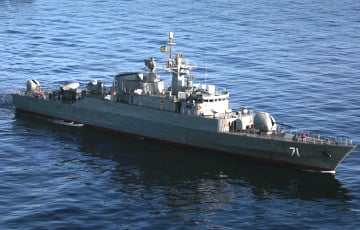 США показали уничтожение иранского корабля у берегов Шри-Ланки