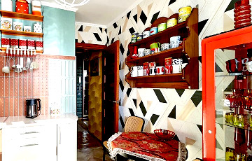 У Мінску прадаюць незвычайную кватэру з вінтажным інтэр'ерам