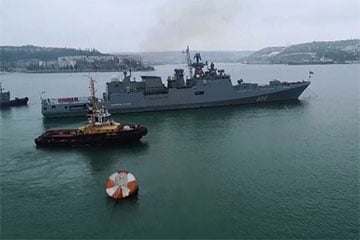 Украинские дроны атаковали российский фрегат «Адмирал Эссен»