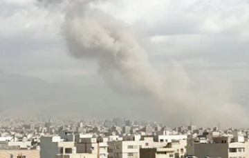 Появилось первое видео атаки Ирана на Азербайджан