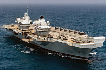 Великобритания отправляет свой авианосец на Ближний Восток?