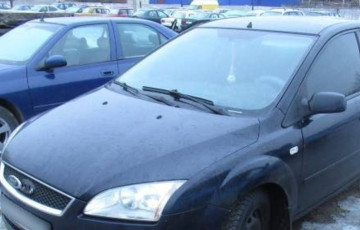 У беларуса вылучылі Ford з расійскімі нумарамі