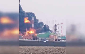 One Of The Largest Oil Hubs In Southern Russia Hit By SBU Drones