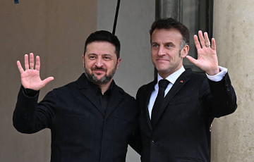 Зяленскі заінтрыгаваў таемнымі дамоўленасцямі з Макронам