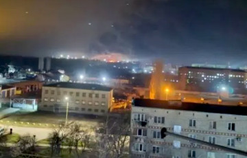 Дроны второй раз за неделю поразили российскую нефтебазу в Тихорецке