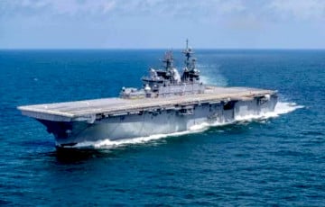 ЗША адправілі дэсантны карабель USS Tripoli з марпехамі на Блізкі Усход