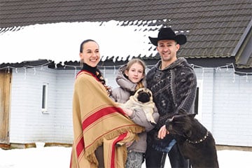 Аргентинец влюбился в белоруску и переехал под Молодечно