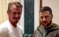 Голливудский актер Шон Пенн приехал в Украину и встретился с Зеленским
