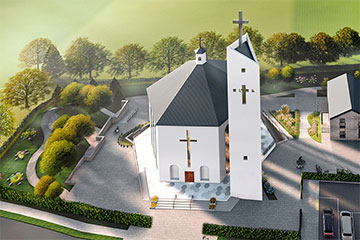 У Ждановічах плануюць узвесці касцёл Багародзіцы