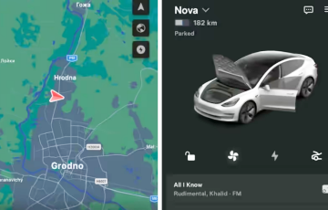 Американец обнаружил свою проданную Tesla в Беларуси и взял под удаленный контроль