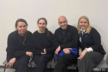 З'явілася першае фота беларускіх праваабаронцаў, вызваленых сёння