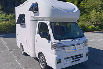 Меньше Skoda Fabia: в Японии выпустили миниатюрный дом на колесах