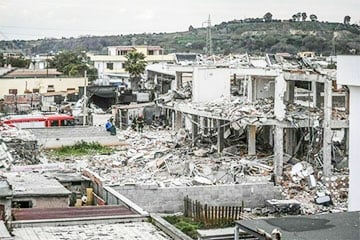 В Риме прогремел мощный взрыв