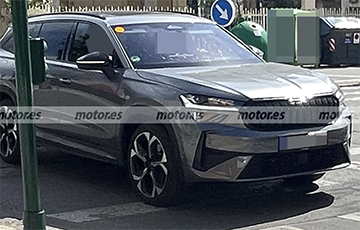 Самый быстрый кроссовер Skoda засняли до премьеры