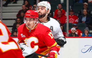 Бросок Шаранговича принес «Калгари» победу над «Лос-Анджелесом»