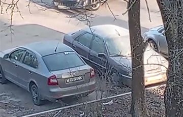 У прыгарадзе Віцебска выпаў «доламітавы снег»