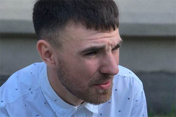 Выйшаў на волю палітвязень Дзяніс Болтуць