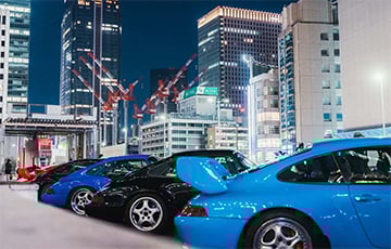 Заброшенная трасса в Токио превратилась в рай для фанатов Porsche