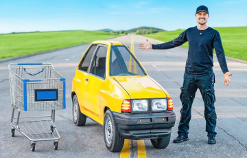 У ЗША стварылі надзвычай вузкае аўто