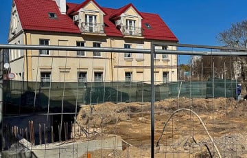 На стройплощадке в центре Гродно обнаружили «тайну» XVI или XVII века