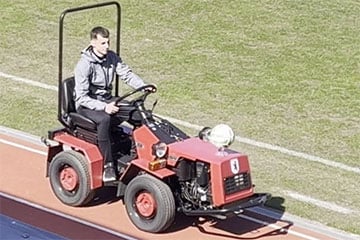 В Сморгони оригинально начали футбольный сезон