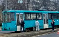 В Минске у трамвая на ходу отвалилось колесо