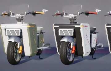 Toyota паказала арыгінальны электраскутар з багажнікам