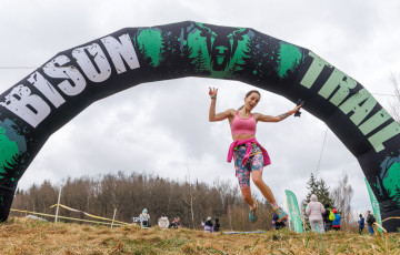 В Логойске на Пасху прошел массовый забег по лесу