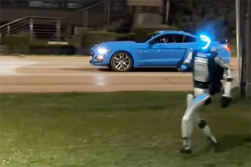 Робот прогнал кабанов в Польше и стал звездой интернета