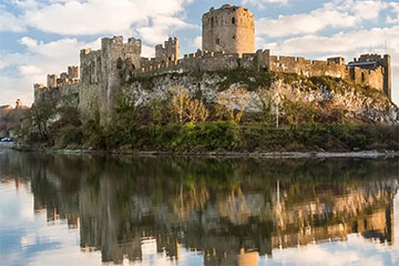 Пячора пад замкам Пембрук можа перапісаць гісторыю Брытаніі