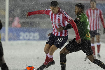 У Канадзе ўпершыню на топ-узроўні залічылі гол паводле правіла «афсайду Вэнгера»