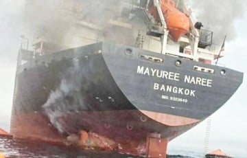 Иран атаковал контейнерное судно в районе Ормузского пролива