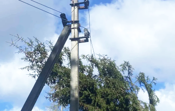 Сильный ветер нарушил работу Оршанской ТЭЦ