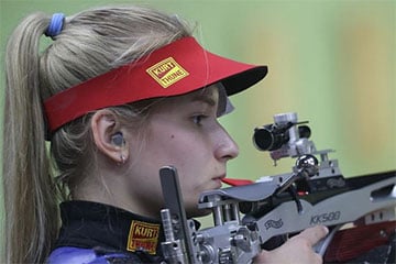 Белоруска Дарья Чуприс выиграла золото юниорского Кубка мира по пулевой стрельбе