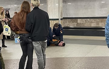 В минском метро задержали буйного россиянина