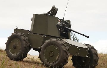 ГУР показало, как робот «Лють» бьет оккупантов под Покровском