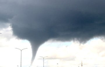 У Мінску заўважылі тарнада?