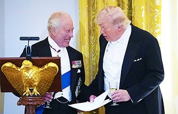 Карл III тонко потроллил Трампа во время ужина