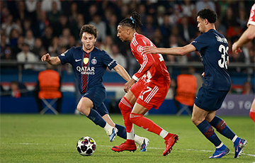 Дзевяццю галамі завяршыўся матч ПСЖ і «Баварыі» ў Лізе чэмпіёнаў