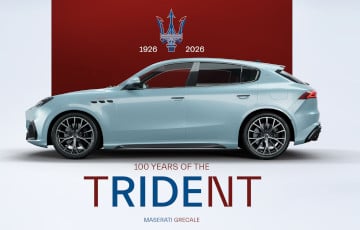 Італьянскі аўтагігант Maserati святкуе стагоддзе