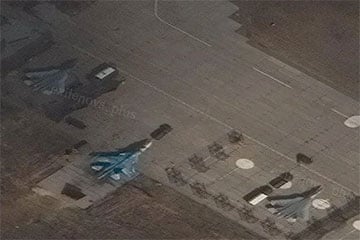 Появились спутниковые снимки удара по аэродрому с Су-57 и Су-34