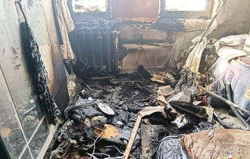 В Солигорске сгорела комната общежития