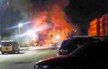 Перед перемирием БПЛА атаковали здание ФСБ в оккупированном Крыму
