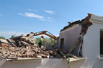 В Минске сносят частный сектор в Лошице