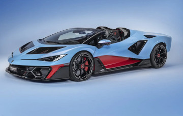 Lamborghini прадставіла самы магутны кабрыялет у гісторыі