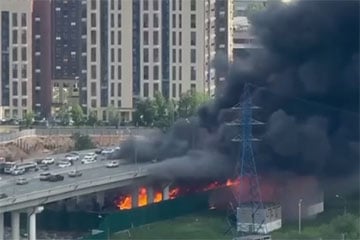 Расійская прапаганда не стала надаваць шмат увагі найбуйнейшай атацы на Маскву і Маскоўскую вобласць